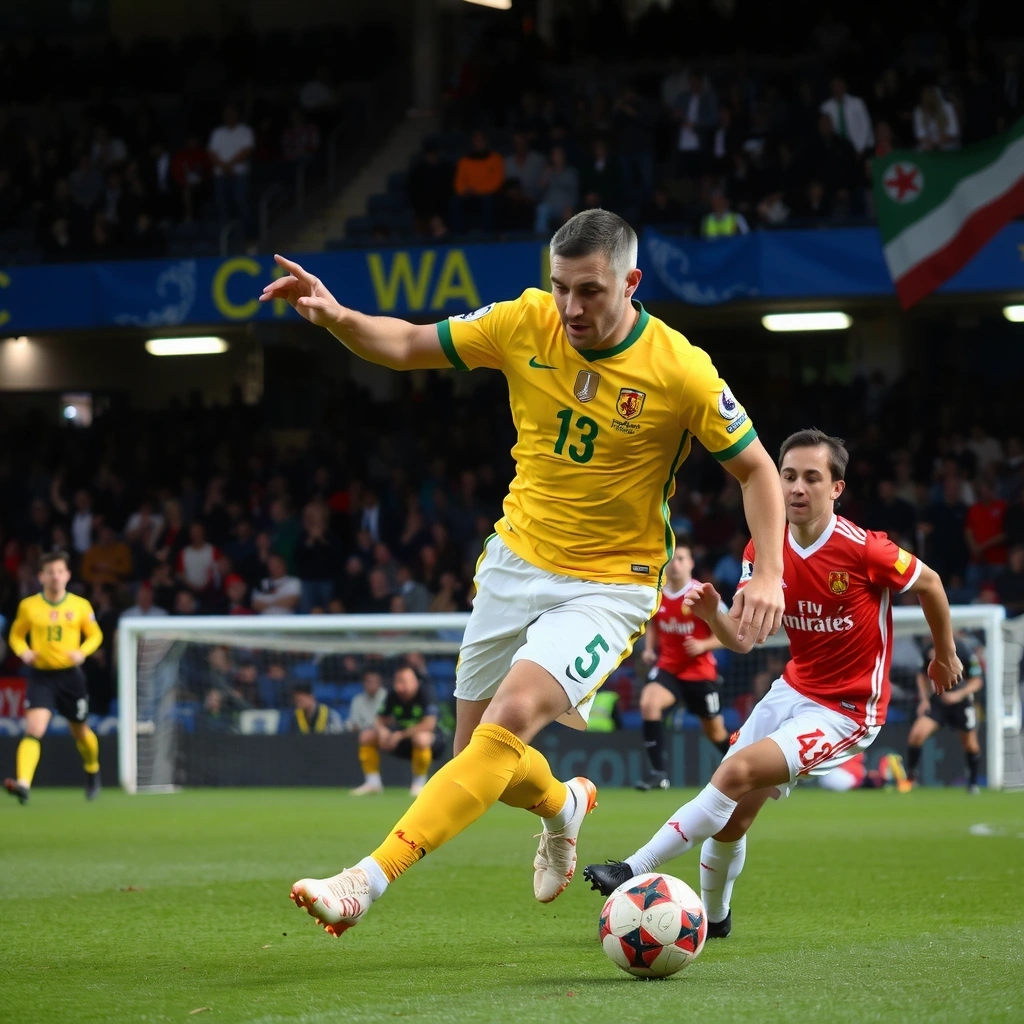 Článek o fotbalovém utkání